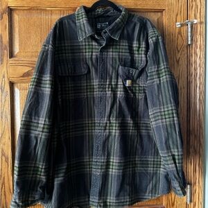Carhartt Plaid Button-Up Shirt